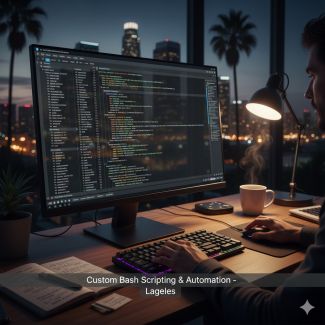 Custom Bash Scripting & Automation Services - Los Angeles Tech