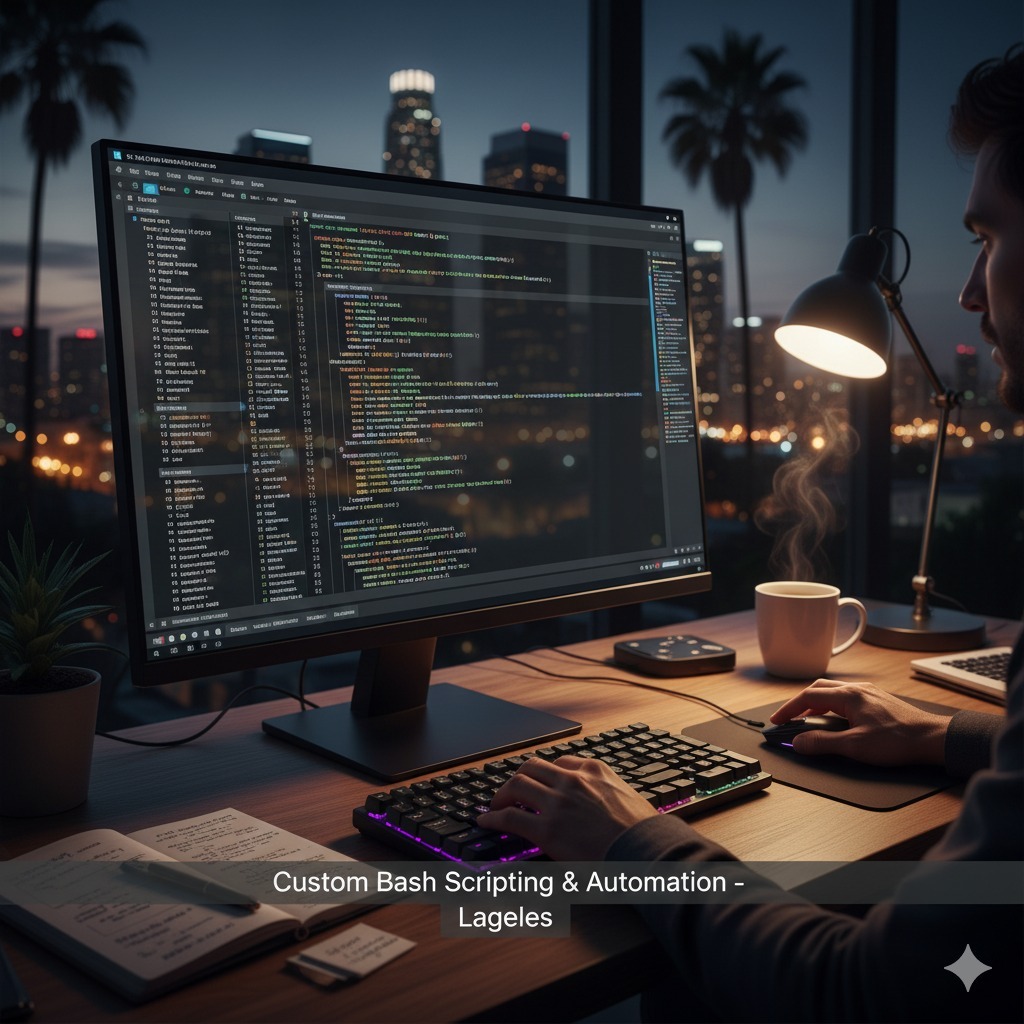 Custom Bash Scripting & Automation Services - Los Angeles Tech