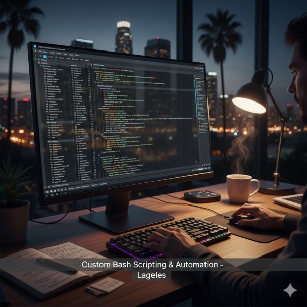 Custom Bash Scripting & Automation Services - Los Angeles Tech