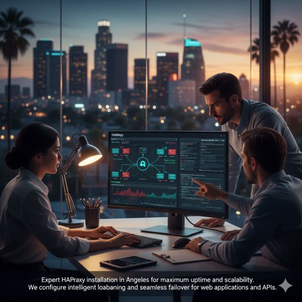 HAProxy Load Balancer Installation Los Angeles - High Availability Setup