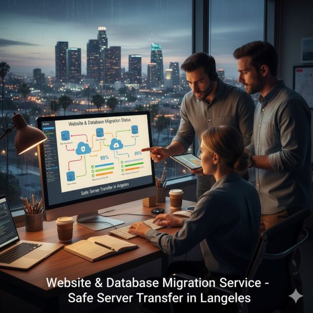 Website & Database Migration Los Angeles - Zero Downtime Server Transfer