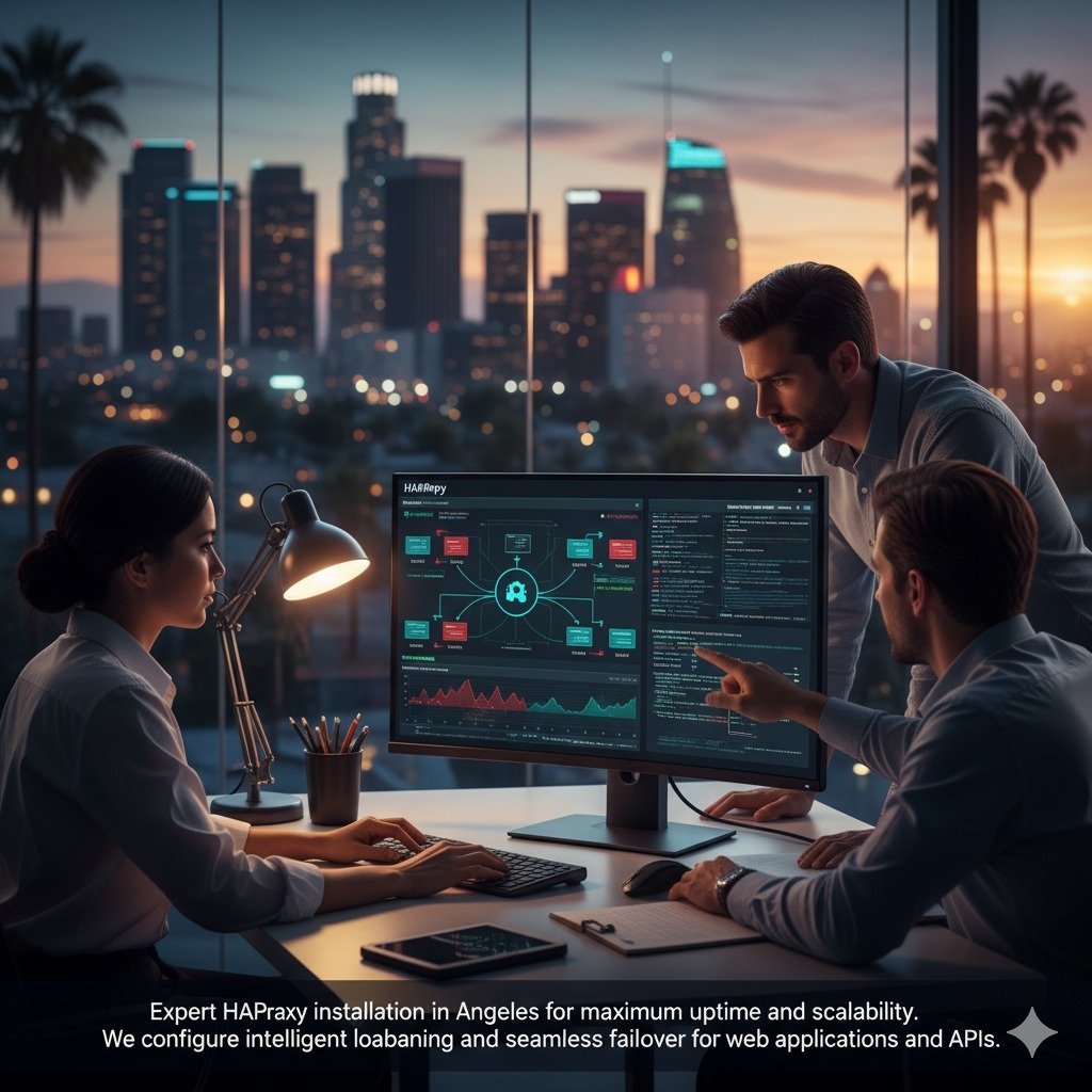 HAProxy Load Balancer Installation Los Angeles - High Availability Setup
