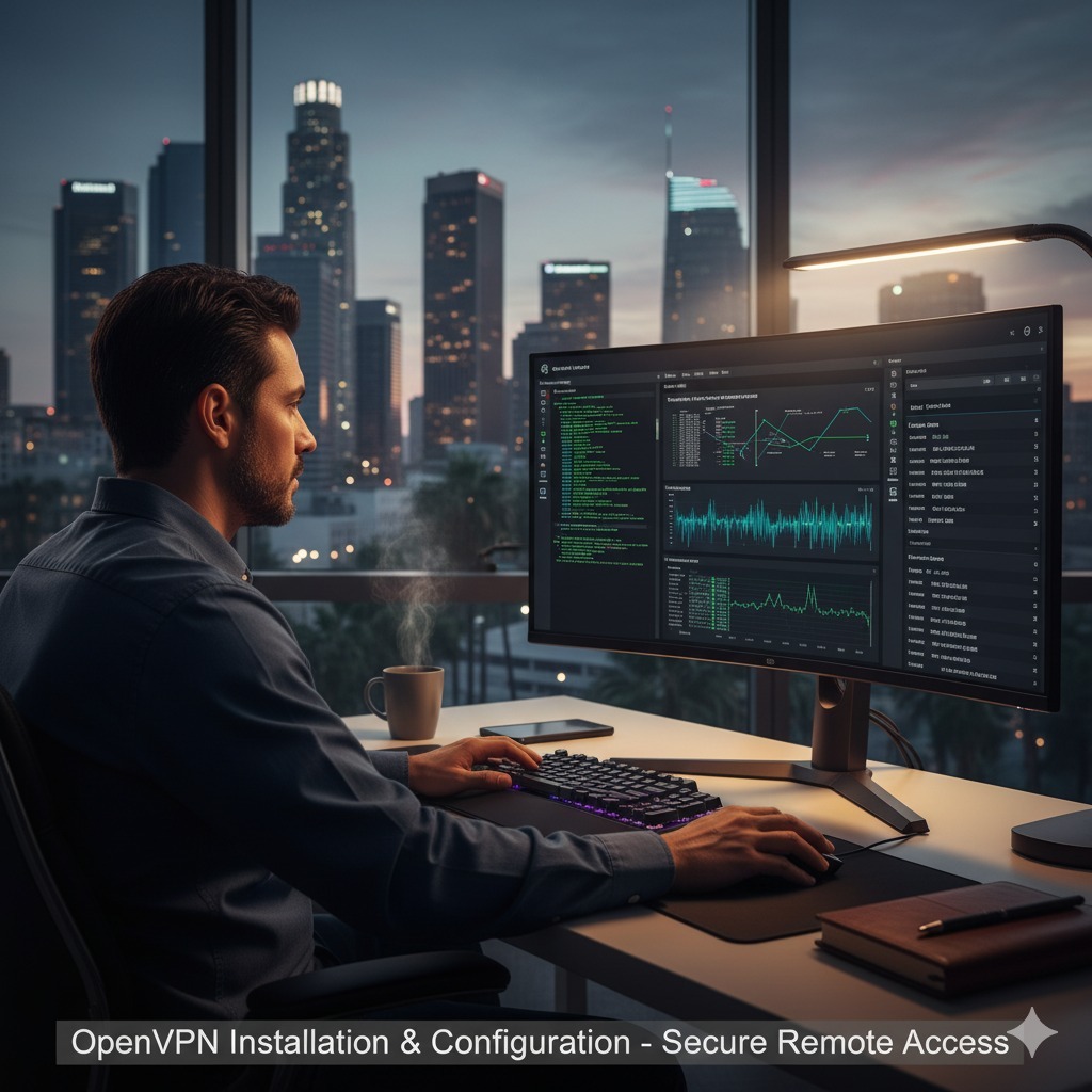 OpenVPN Installation & Configuration Los Angeles - Secure Remote Access