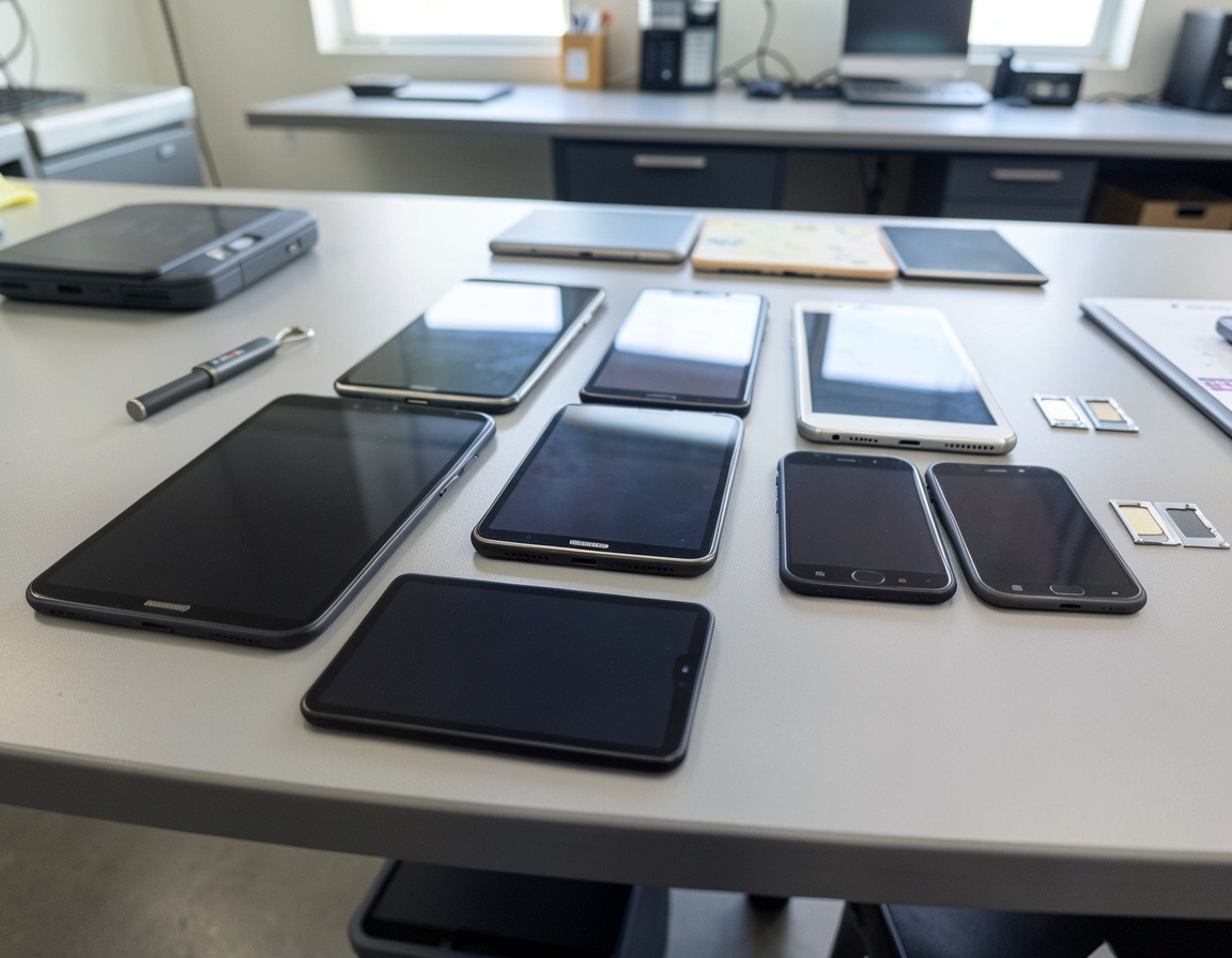 Business Cell Phone & Tablet Recycling with Data Wipe, Los Angeles