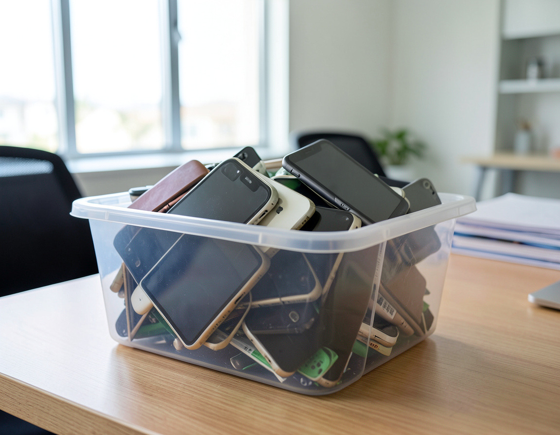 Business Cell Phone & Tablet Recycling with Data Wipe, Los Angeles - cell phone recycling for businesses