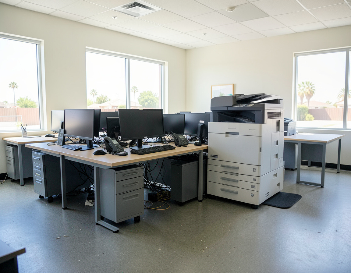 Office Electronics Cleanout & E-Waste Removal in Long Beach & LA