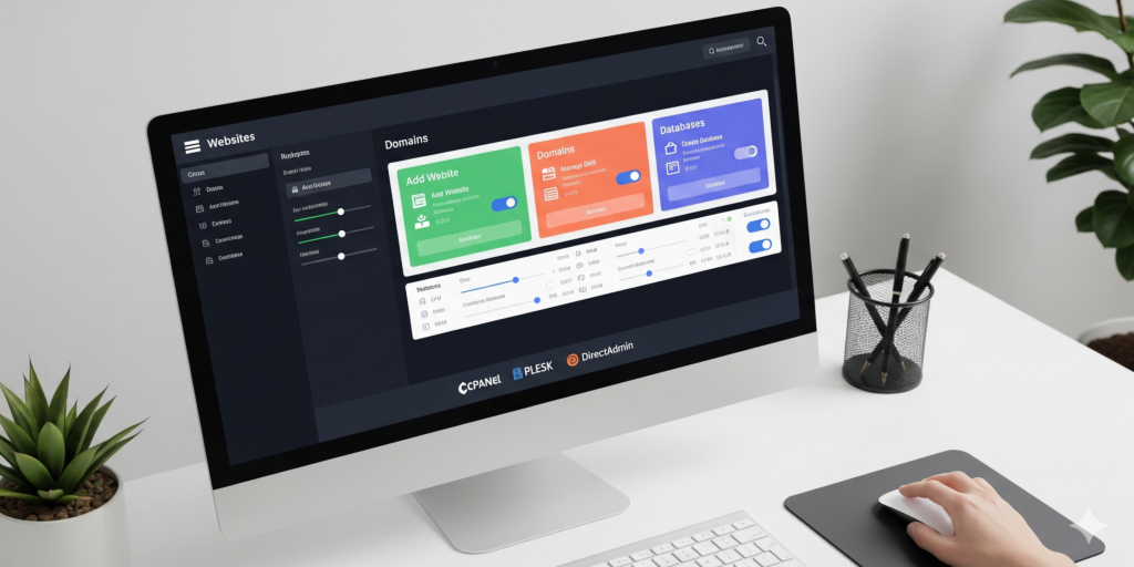 Web Hosting and Panels Manage Websites Efficiently