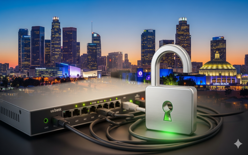 Network Setup, VPN, and Security Services for Los Angeles and Long Beach Businesses