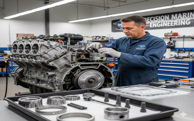 The Heart of Your Boat: Is It Time for an Engine Rebuild? (And Why It Matters)
