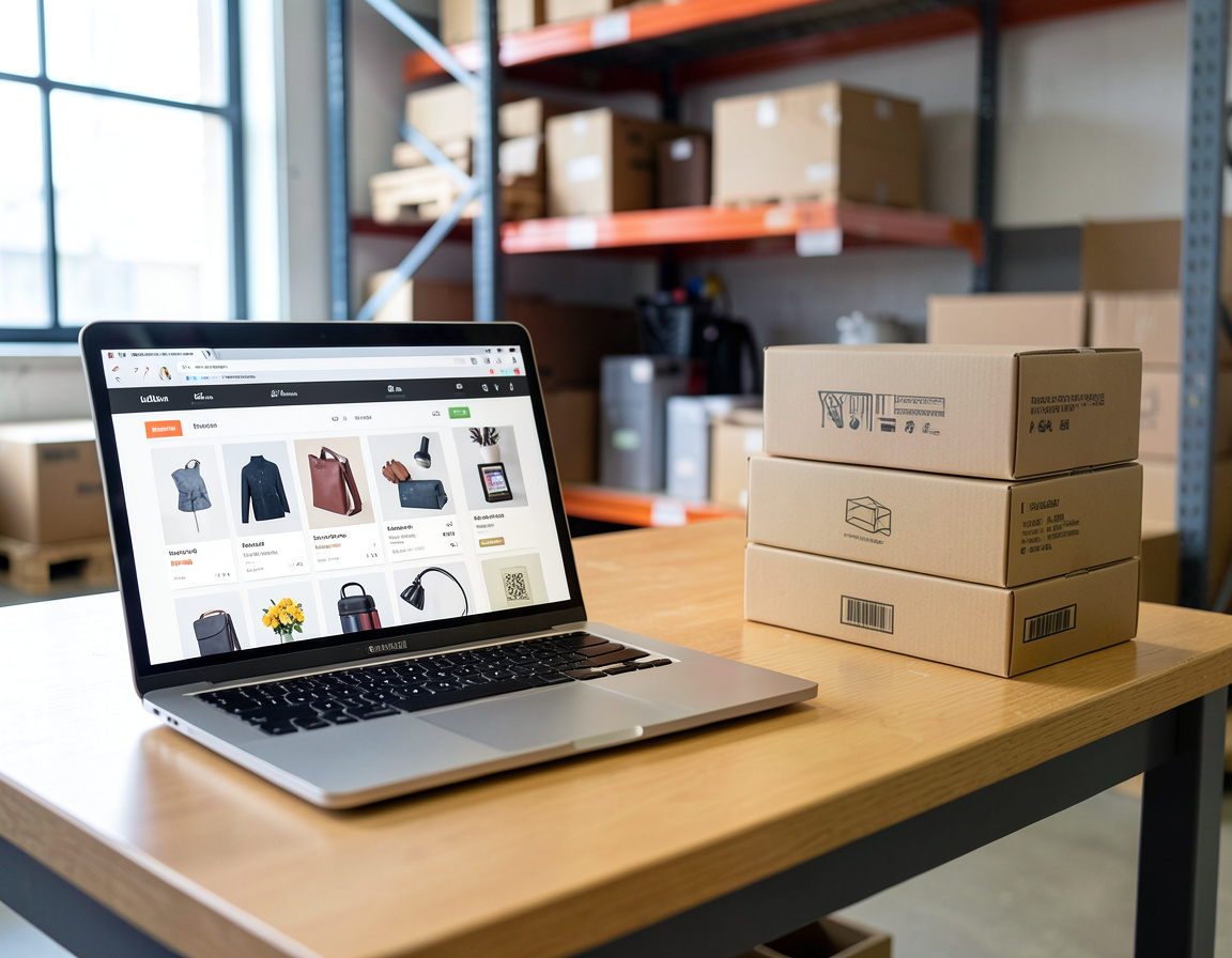 Online shop extension for an e-commerce website