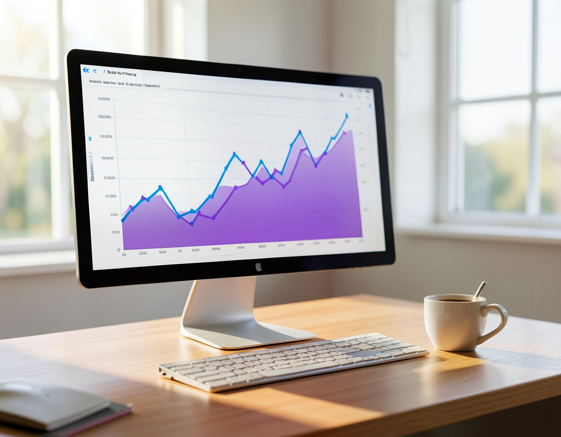 Search performance graphs during a technical SEO audit