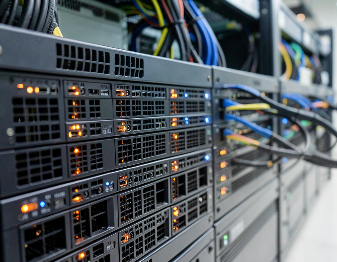 Cloud servers powering an enterprise commerce platform